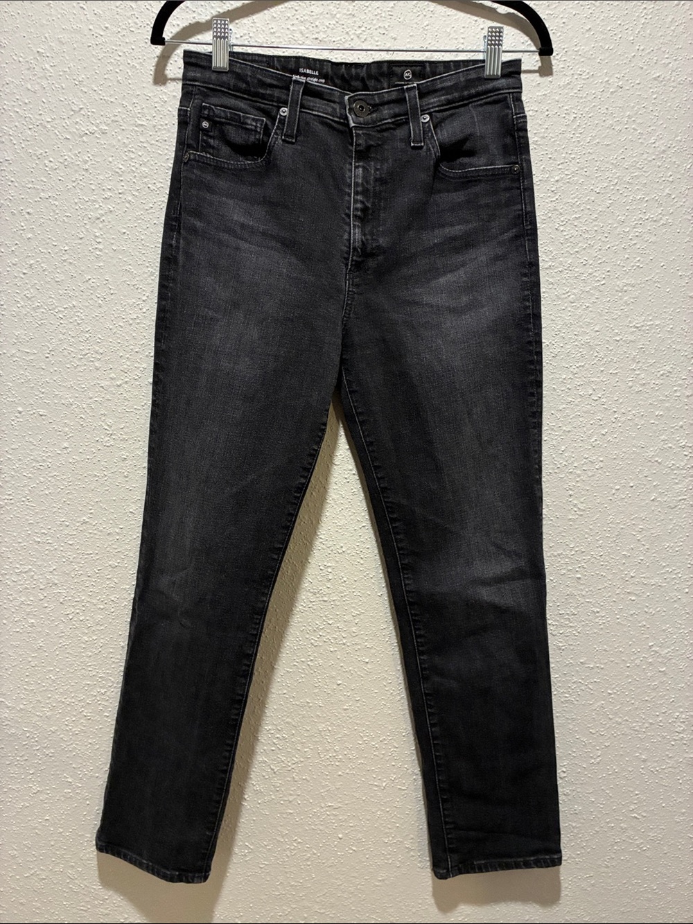 Ag Adriano Goldschmied Men's Slim Straight Jeans - Black